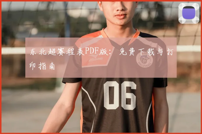 东北超赛程表PDF版：免费下载与打印指南
